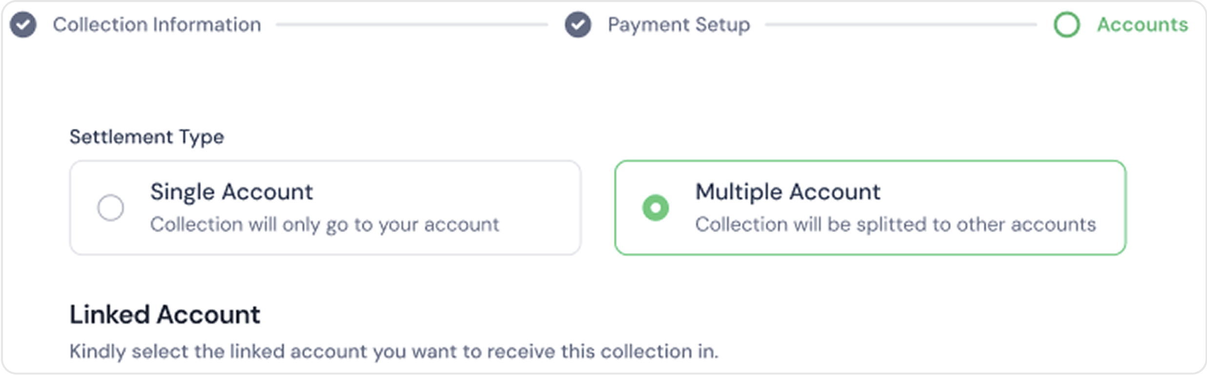 Linked Account